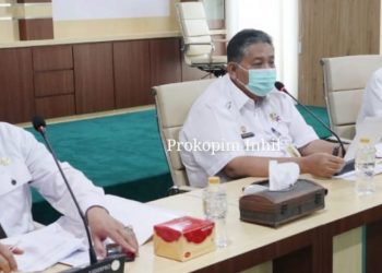 Indragiri Hilir Regency Government Holds the Special Allocation Fund Evaluation Meeting for Fiscal Year 2021