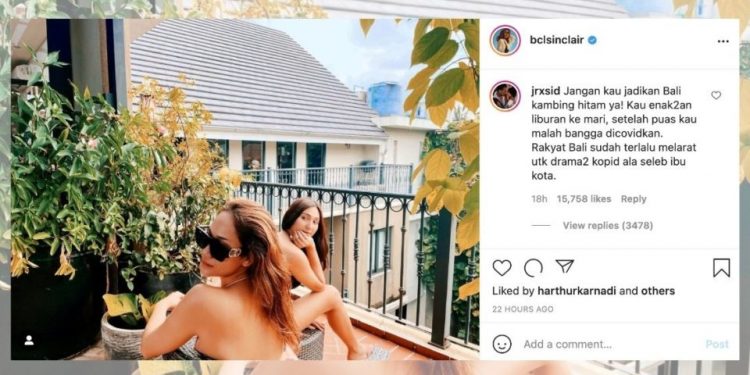 Tested Positive for COVID-19, Bunga Citra Lestari Considered of Jeopardizing Bali’s Tourism Reopening