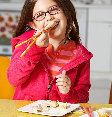 Woman Fed Her Children With Dumplings and Small White Worms