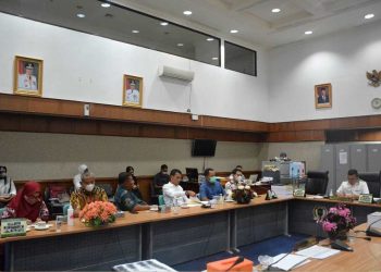 Commission III of the Regional House Representatives Council of Riau Province Receives a Working Visit from Commission II of the Regional House Representatives of Indragiri Hulu