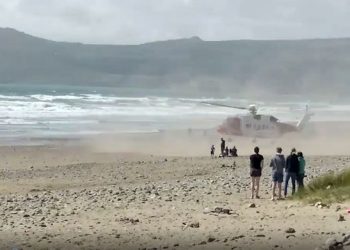 Seorang Pria Meninggal Akibat Serangan Jantung di Pantai Mulut Neraka