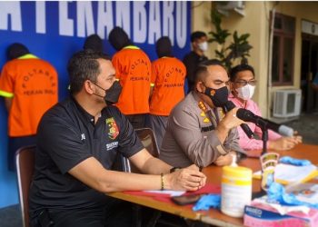 Gunakan Dokumen PCR Palsu Ke Jakarta, 5 Orang Penumpang SSK II Pekanbaru Diringkus Polisi