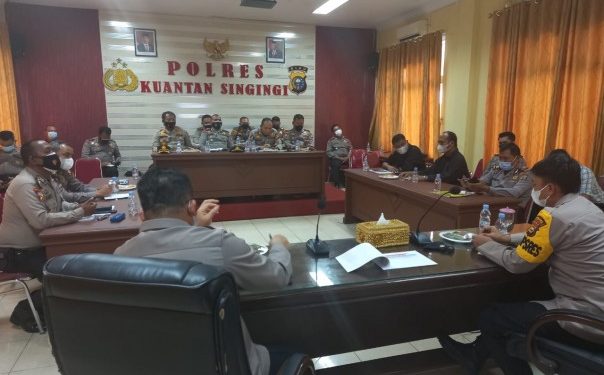 Kapolres Minta Anak Buahnya Segera Tanggani Kasus PETI Hingga Judi di Kuansing