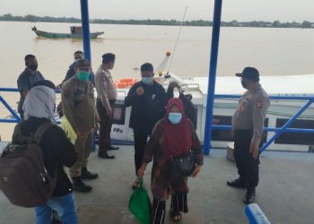 Baru Sampai di Pelabuhan Tembilahan, 2 Penumpang asal Batam Positif Covid-19