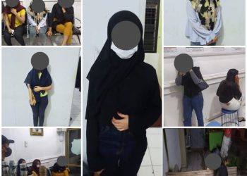 Sedang Asik Pesta Miras, 7 Wanita di Banda Aceh Digrebek Polisi di Karaoke