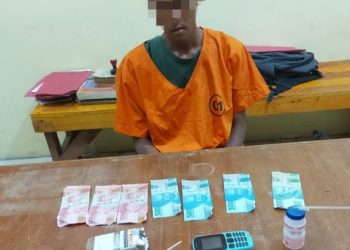 Coba Melarikan Diri, Pengedar Narkoba di Kampar Diringkus Polisi