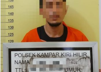 Lari Ke Atap Rumah, Polsek Kampar Kiri Berhasil Lumpuhkan DPO Kasus Narkoba