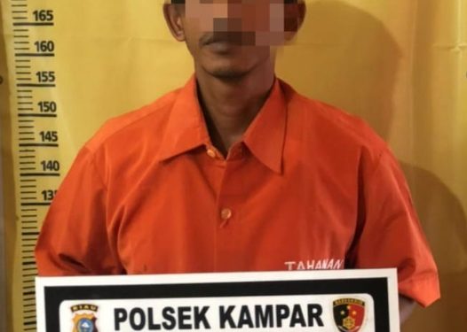 Lakukan KDRT Terhadap Istrinya, Warga Rumbio ini Diamankan Unit Reskrim Polsek Kampar