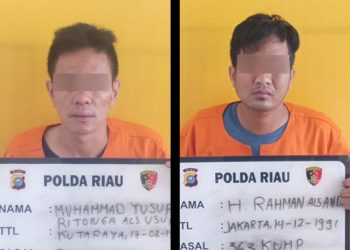 Tak Berkutik, Dua Pelaku Komplotan Curat Modus Gembos Ban Ditangkap Tim Gabungan