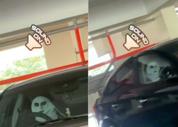 Seorang Pengemudi Ketakutan Oleh Pemandangan Mengerikan di Tempat Parkir di Tampines