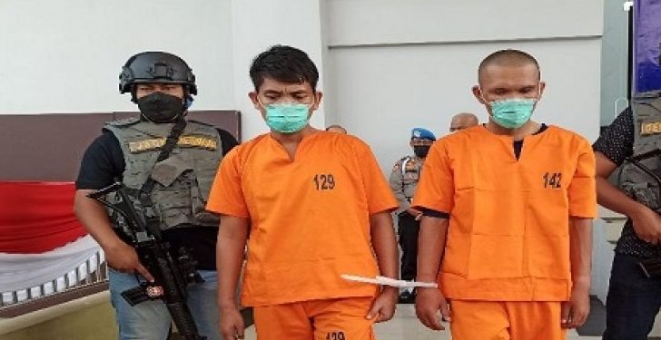 Dua Perampok Pengusaha Siak Hulu Diringkus di Sumsel