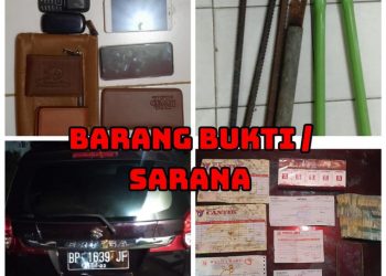 4 Kawanan Perampok Karyawan SPBU di Batam Akhirnya Dibekuk Polisi, Uang Rampasan Digunakan Berfoya-foya