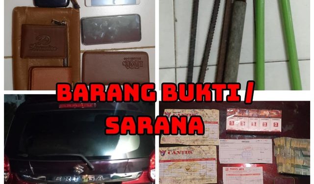 4 Kawanan Perampok Karyawan SPBU di Batam Akhirnya Dibekuk Polisi, Uang Rampasan Digunakan Berfoya-foya