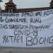 Kecewa, APR Kembangkan Spanduk ‘Terima Kasih Walikota Dan Gubri Atas Suksesnya Penanganan Covid-19, #Tapiboong! Depan Kantor Gubernur Riau