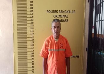 Satpolair Polres Bengkalis Amankan Satu Orang Pelaku Penyelundupan Warga Asing