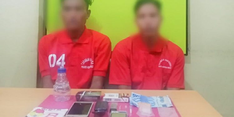 Simpan 6,32 Gram Sabu-sabu, Dua Pria Warga Pagar Mayang Diringkus Polisi