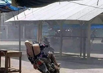 Ngebut, Seorang Ibu di Kijang Bintan Tabrak Mobil