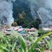 KKB Bakar Puskesmas Okhika dan Gedung Sekolah di Pegunungan Bintang Papua