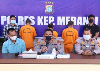 Motor Curian Ditukar Sabu, Pelaku dan Penadah Dibekuk Polisi