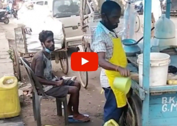 Penjual Panipuri Kepergok Kencing di Mug dan Mencampurnya Dengan Air Yang Digunakan Untuk Sajian Golgappa