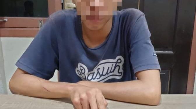 Resnarkoba Polres Kampar Tangkap Pengedar Sabu di Desa Kuapan Tambang