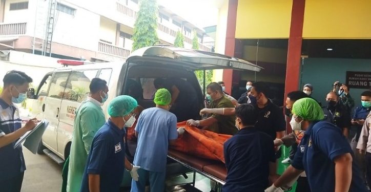 Mengenaskan, Jenazah Korban Kebakaran Lapas Kelas I Tangerang Tiba di Rumah Sakit Polri Kramat Jati