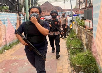 Polisi Grebek Lokasi Narkoba di Pangeran Hidayat Pekanbaru, Empat Bandar Diringkus