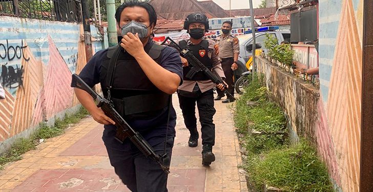 Polisi Grebek Lokasi Narkoba di Pangeran Hidayat Pekanbaru, Empat Bandar Diringkus