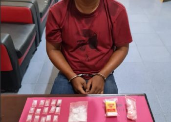 Unit Reskrim Polsek Siak Hulu Tangkap Bandar Narkoba dengan 36 Paket Sabu Siap Edar
