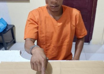 Polsek Tapung Hilir Tangkap Pelaku Narkoba di Desa Kijang Makmur