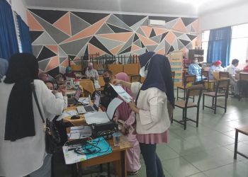 Diikuti Ibu Hamil dan Menyusui, Masyarakat Antusias Ikut Vaksinasi Covid-19 Kedua IDI Dan Diskes Riau