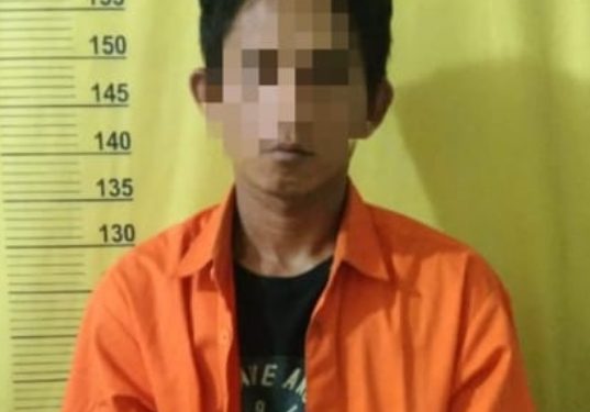 Unit Reskrim Polsek Tambang Tangkap Pengedar Sabu di Wilayah Desa Kualu