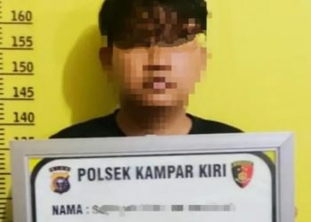 Polsek Kampar Kiri Ringkus Pelaku Pencabulan Anak Dibawah Umur