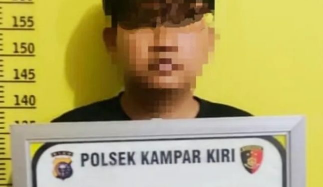 Polsek Kampar Kiri Ringkus Pelaku Pencabulan Anak Dibawah Umur