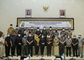 DPRD Inhil MoU Bersama Kejari Inhil