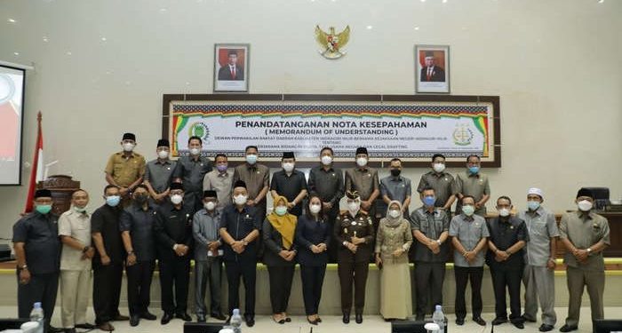 DPRD Inhil MoU Bersama Kejari Inhil