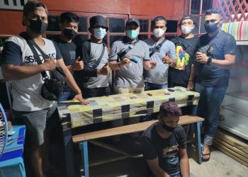 Tim Rajawali Polresta Padang Ringkus Dua Kurir Narkoba