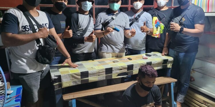 Tim Rajawali Polresta Padang Ringkus Dua Kurir Narkoba