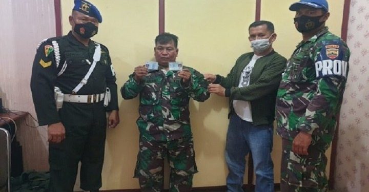 Selisih di Jalan, Seorang Tentara Gadungan Bentak Pengendara Motor, Ternyata Orang Itu Provost TNI AD di Rohil