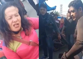 Dua Preman Berbadan Tegap Tega Aniaya Pedagang Wanita di Pasar Gambir Tembung, Kepala Dipukul dan Ditendang Tanpa Henti