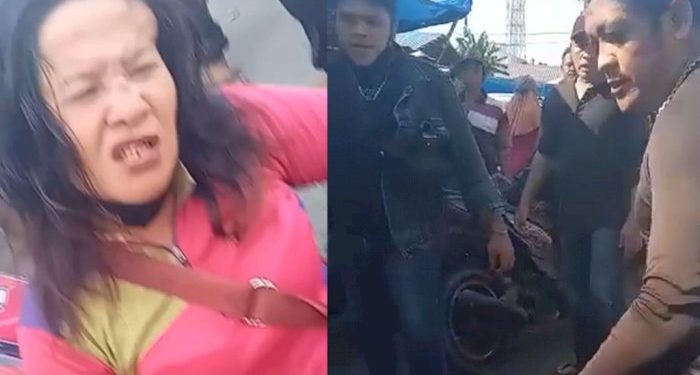 Dua Preman Berbadan Tegap Tega Aniaya Pedagang Wanita di Pasar Gambir Tembung, Kepala Dipukul dan Ditendang Tanpa Henti