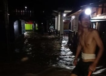 Banjir Landa OKU Setinggi 150 CM, 140 KK Mengungsi