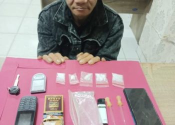 Edarkan Sabu, Pria Paruh Baya di Tualang Dicokok Polisi