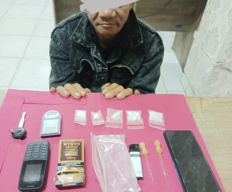 Edarkan Sabu, Pria Paruh Baya di Tualang Dicokok Polisi