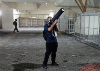 Paspampres Tembaki Drone Liar Saat Pembukaan PON di Papua