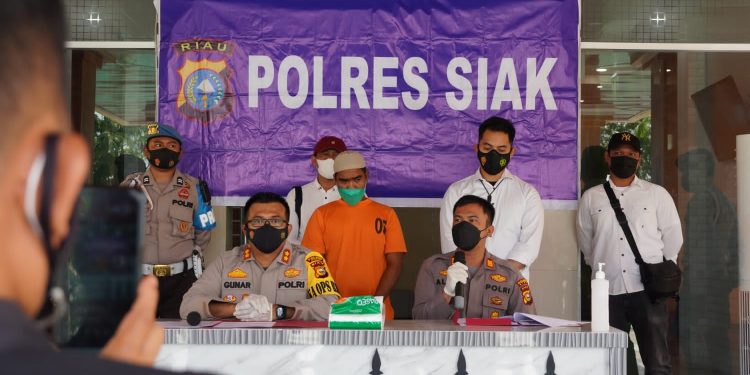 Culik dan Cabuli 7 Bocah Dibawah Umur di Siak, Resedivis Ini Kembali Tangkap Polisi