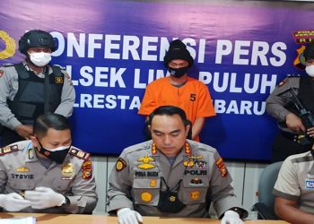 Pembunuh Wanita Tanpa Busana di Hotel Holiday Pekanbaru Berhasil Dibekuk Polisi
