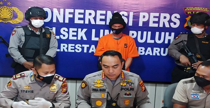 Pembunuh Wanita Tanpa Busana di Hotel Holiday Pekanbaru Berhasil Dibekuk Polisi