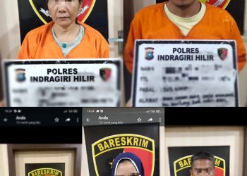 Polisi Sergap 5 Pelaku Judi Togel di Sencalang Inhil