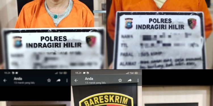 Polisi Sergap 5 Pelaku Judi Togel di Sencalang Inhil